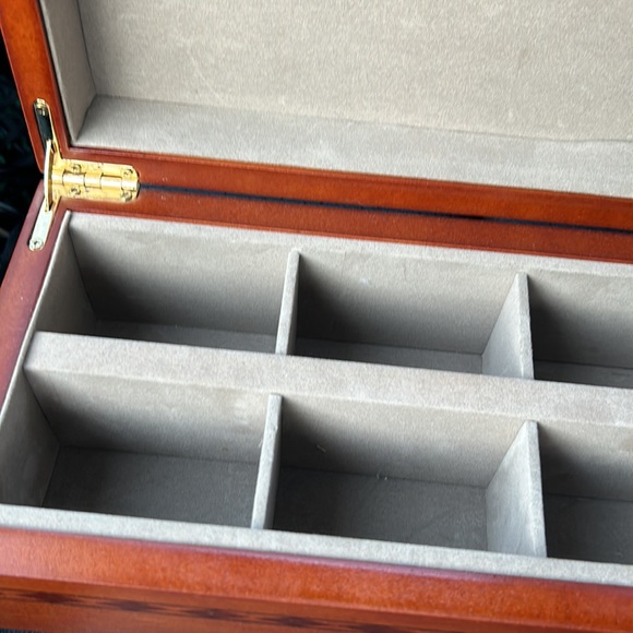 Jewelry Box Storage for Keys Closet Organizer Wooden Jewellery Container - Picture 2 of 8